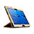 Huawei MediaPad M3 Lite 10.1 BAH-W09用手帳型 レザーケース スタンド L01 ファーウェイ ゴールド