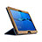 Huawei MediaPad M3 Lite 10.1 BAH-W09用手帳型 レザーケース スタンド L02 ファーウェイ ネイビー