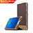 Huawei MediaPad M3 Lite 8.0 CPN-W09 CPN-AL00用手帳型 レザーケース スタンド L01 ファーウェイ ブラウン