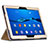 Huawei MediaPad M3 Lite用手帳型 レザーケース スタンド ファーウェイ ゴールド