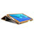 Huawei MediaPad M5 8.4 SHT-AL09 SHT-W09用手帳型 レザーケース スタンド L04 ファーウェイ グリーン