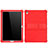 Huawei MediaPad M6 10.8用360度 フルカバー極薄ソフトケース シリコンケース 耐衝撃 全面保護 バンパー ファーウェイ レッド