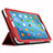 Huawei Mediapad T1 10 Pro T1-A21L T1-A23L用手帳型 布 スタンド ファーウェイ レッド