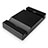 Huawei Mediapad T2 7.0 BGO-DL09 BGO-L03用スタンドタイプのタブレット ホルダー ユニバーサル T26 ファーウェイ ブラック