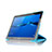 Huawei MediaPad T3 10 AGS-L09 AGS-W09用手帳型 レザーケース スタンド L01 ファーウェイ シアン