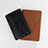 Huawei MediaPad T3 8.0 KOB-W09 KOB-L09用手帳型 レザーケース スタンド アンド キーボード ファーウェイ ブラウン