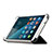 Huawei MediaPad X2用手帳型 レザーケース スタンド ファーウェイ ブラック