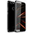 Huawei Nova 2 Plus用極薄ソフトケース シリコンケース 耐衝撃 全面保護 クリア透明 H01 ファーウェイ ブラック