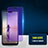 Huawei Nova 3e用アンチグレア ブルーライト 強化ガラス 液晶保護フィルム ファーウェイ クリア