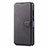 Huawei Nova 4e用手帳型 レザーケース スタンド カバー T03 ファーウェイ ブラック
