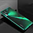 Huawei Nova 5 Pro用極薄ソフトケース シリコンケース 耐衝撃 全面保護 クリア透明 H03 ファーウェイ グリーン