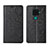 Huawei Nova 5i Pro用手帳型 レザーケース スタンド カバー L05 ファーウェイ ブラック