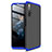 Huawei Nova 5T用ハードケース プラスチック 質感もマット 前面と背面 360度 フルカバー P02 ファーウェイ ネイビー・ブラック