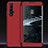 Huawei Nova 5T用手帳型 レザーケース スタンド カバー T05 ファーウェイ レッド