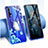 Huawei Nova 5T用極薄ソフトケース シリコンケース 耐衝撃 全面保護 クリア透明 花 ファーウェイ 