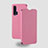Huawei Nova 6 5G用手帳型 レザーケース スタンド カバー T05 ファーウェイ ピンク