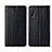 Huawei Nova 6 5G用手帳型 レザーケース スタンド カバー T02 ファーウェイ ブラック