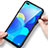 Huawei Nova 6 5G用極薄ケース クリア透明 プラスチック 質感もマットU02 ファーウェイ 