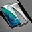 Huawei Nova 6用強化ガラス フル液晶保護フィルム F05 ファーウェイ ブラック