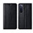 Huawei Nova 7 5G用手帳型 レザーケース スタンド カバー L03 ファーウェイ ブラック