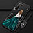 Huawei Nova 7 SE 5G用シリコンケース ソフトタッチラバー バタフライ ドレスガール ドレス少女 カバー K01 ファーウェイ グリーン