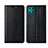 Huawei Nova 7i用手帳型 レザーケース スタンド カバー T06 ファーウェイ ブラック
