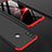 Huawei Nova Lite 3用ハードケース プラスチック 質感もマット 前面と背面 360度 フルカバー Q01 ファーウェイ レッド・ブラック