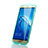 Huawei Nova Plus用ソフトケース フルカバー クリア透明 ファーウェイ ブルー