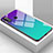 Huawei P Smart (2020)用ハイブリットバンパーケース プラスチック 鏡面 カバー T01 ファーウェイ ブルー