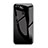 Huawei P Smart用ハイブリットバンパーケース プラスチック 鏡面 虹 グラデーション 勾配色 カバー ファーウェイ ブラック
