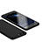 Huawei P10用極薄ケース クリア透明 プラスチック T01 ファーウェイ ブラック