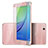 Huawei P10 Lite用強化ガラス フル液晶保護フィルム ファーウェイ ピンク