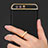 Huawei P10 Plus用ケース 高級感 手触り良い メタル兼プラスチック バンパー アンド指輪 A01 ファーウェイ 