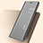 Huawei P20用手帳型 レザーケース スタンド 鏡面 カバー ファーウェイ ブラック