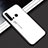 Huawei P20 Lite (2019)用ハイブリットバンパーケース プラスチック 鏡面 虹 グラデーション 勾配色 カバー H02 ファーウェイ ホワイト