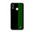 Huawei P20 Lite用シリコンケース ソフトタッチラバー バタフライ パターン カバー S01 ファーウェイ グリーン