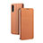Huawei P20 Pro用手帳型 レザーケース スタンド カバー L07 ファーウェイ オレンジ
