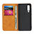 Huawei P30用手帳型 レザーケース スタンド L01 ファーウェイ オレンジ
