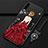 Huawei P30用シリコンケース ソフトタッチラバー バタフライ ドレスガール ドレス少女 カバー K01 ファーウェイ 