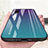 Huawei P30用ハイブリットバンパーケース プラスチック 鏡面 虹 グラデーション 勾配色 カバー M01 ファーウェイ 