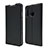 Huawei P30 Lite用手帳型 レザーケース スタンド カバー L07 ファーウェイ ブラック