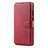 Huawei P30 Lite用手帳型 レザーケース スタンド カバー T03 ファーウェイ レッド
