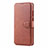 Huawei P30 Lite用手帳型 レザーケース スタンド カバー T03 ファーウェイ オレンジ