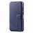 Huawei P30 Lite用手帳型 レザーケース スタンド カバー T03 ファーウェイ ネイビー