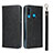 Huawei P30 Lite用手帳型 レザーケース スタンド カバー T09 ファーウェイ ブラック