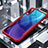 Huawei P30 Lite用ハイブリットバンパーケース クリア透明 プラスチック 鏡面 カバー H01 ファーウェイ レッド