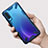 Huawei P30 Lite New Edition用ハイブリットバンパーケース クリア透明 プラスチック 鏡面 カバー H02 ファーウェイ 