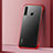 Huawei P30 Lite XL用極薄ケース クリア透明 プラスチック 質感もマットH02 ファーウェイ 