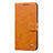 Huawei P40用手帳型 レザーケース スタンド カバー T20 ファーウェイ オレンジ