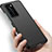 Huawei P40用ハードケース プラスチック 質感もマット ファーウェイ ブラック